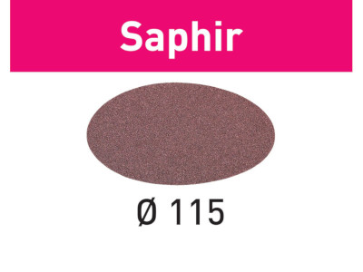 Discos de lixa STF D115/0 P50 SA/25 Saphir